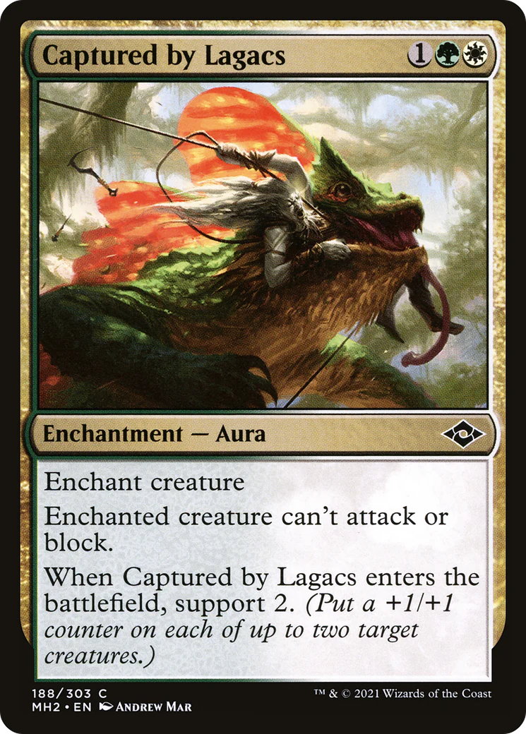 Captured by Lagacs (MH2-188) - Modern Horizons 2 Foil [Common]