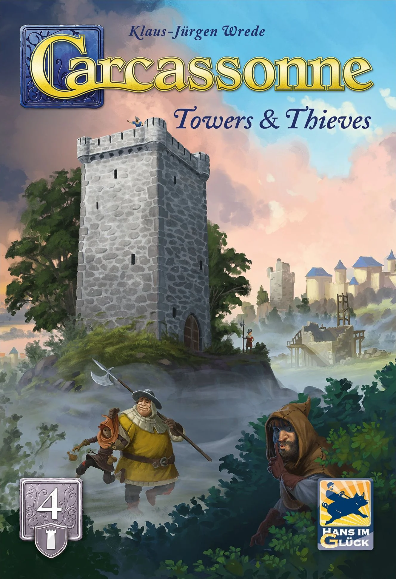 Carcassonne: Expansion 4 – Towers & Thieves (Refresh)