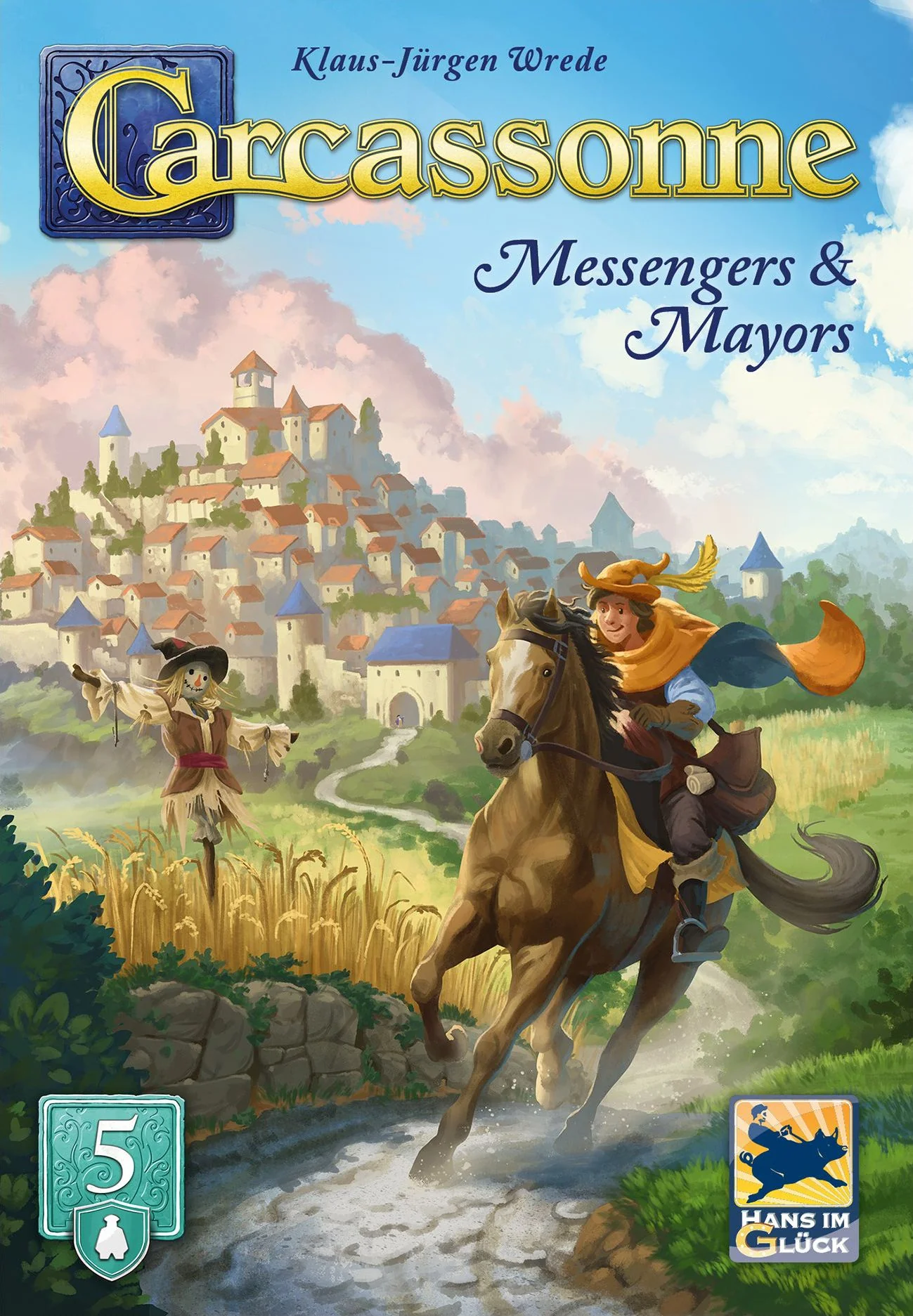 Carcassonne: Messengers & Mayors (Refresh)