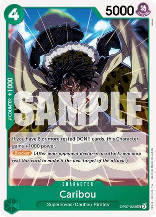 Caribou (OP07-023) - 500 Years in the Future  [Uncommon]