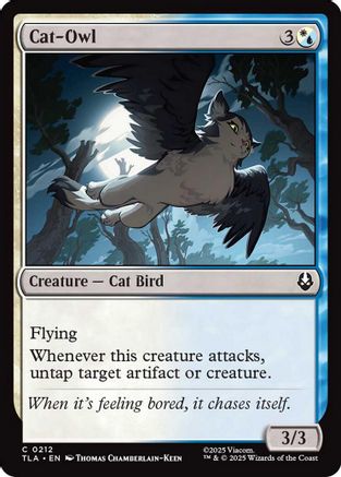 Cat-Owl (TLA-212) - Avatar: The Last Airbender Foil [Common]