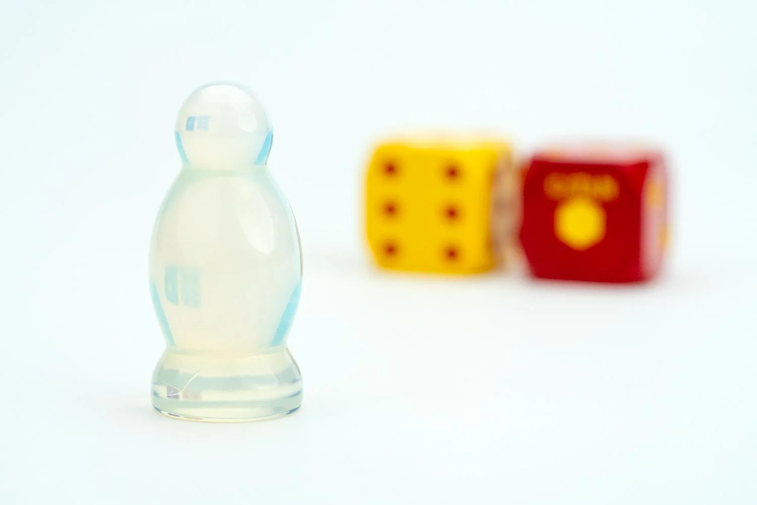 CATAN® Premium Robber & Metal Dice Set- Opalite - Image 2