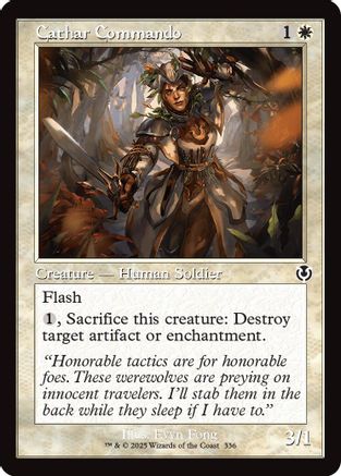 Cathar Commando (Retro Frame) (INR-336) - Innistrad Remastered [Common]