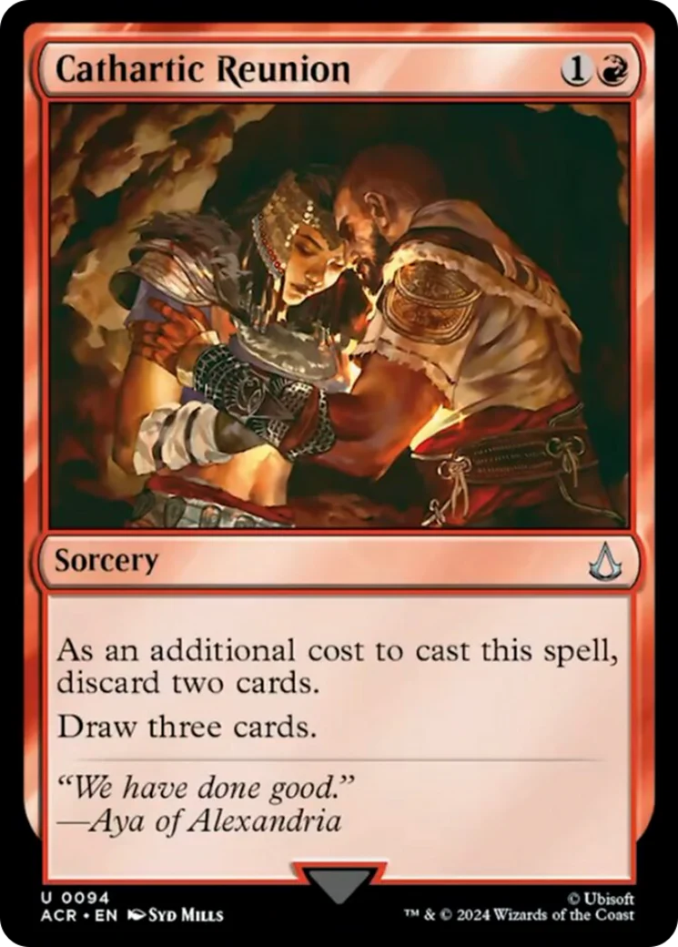 Cathartic Reunion (ACR-094) - Assassin's Creed Foil [Uncommon]