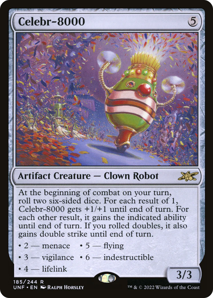 Celebr-8000 (UNF-185) - Unfinity Foil [Rare]