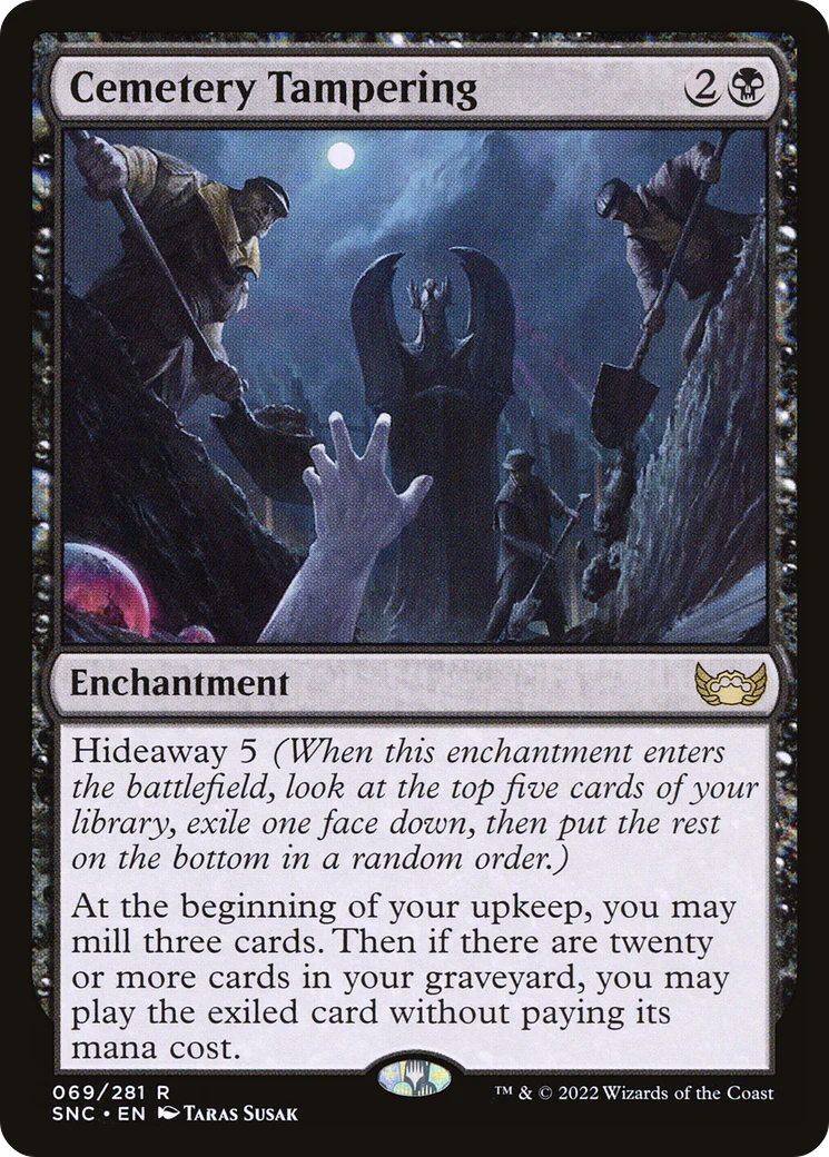 Cemetery Tampering (SNC-069) - Streets of New Capenna [Rare]