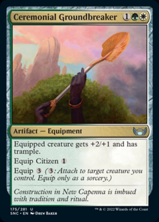 Ceremonial Groundbreaker (SNC-175) - Streets of New Capenna [Uncommon]