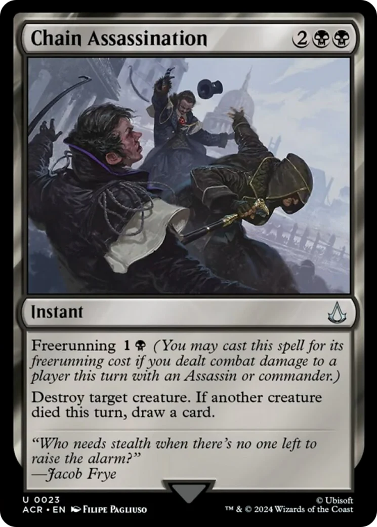 Chain Assassination (ACR-023) - Assassin's Creed [Uncommon]