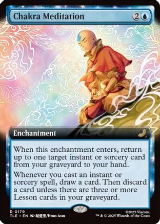 Chakra Meditation (Extended Art) (TLE-179) - Avatar: The Last Airbender: Eternal-Legal [Rare]