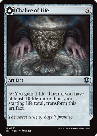 Chalice of Life (INR-257) - Innistrad Remastered [Uncommon]