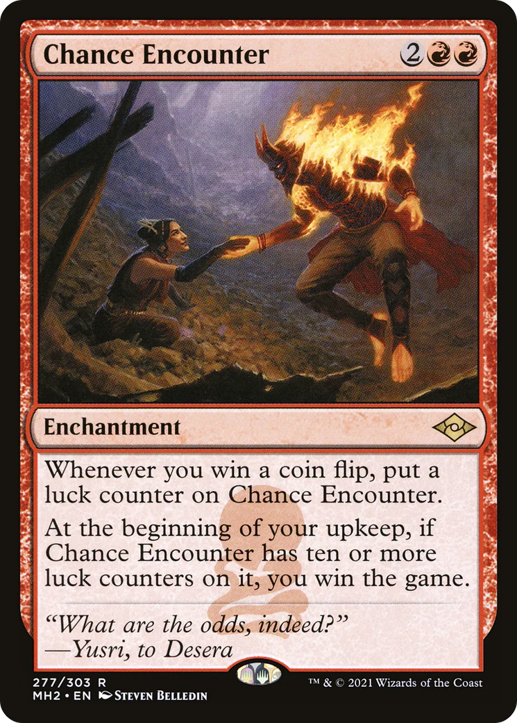 Chance Encounter (MH2-277) - Modern Horizons 2 Foil [Rare]
