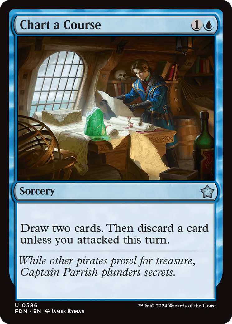 Chart a Course (FDN-586) - Foundations [Uncommon]