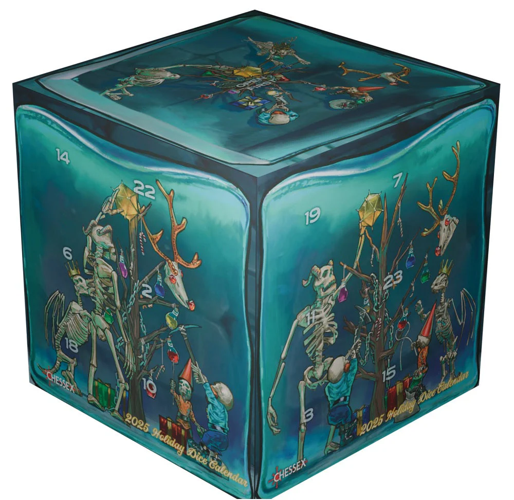 Chessex - Advent Holiday Dice Calendar 2025