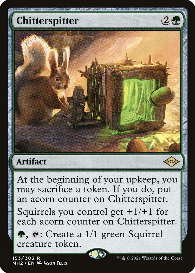 Chitterspitter (MH2-153) - Modern Horizons 2 Foil [Rare]