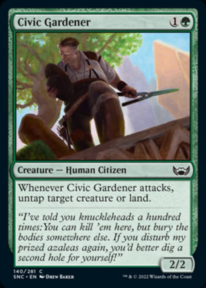 Civic Gardener (SNC-140) - Streets of New Capenna [Common]