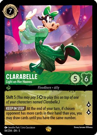 Clarabelle - Light on Her Hooves (84/204) - Shimmering Skies  [Legendary]