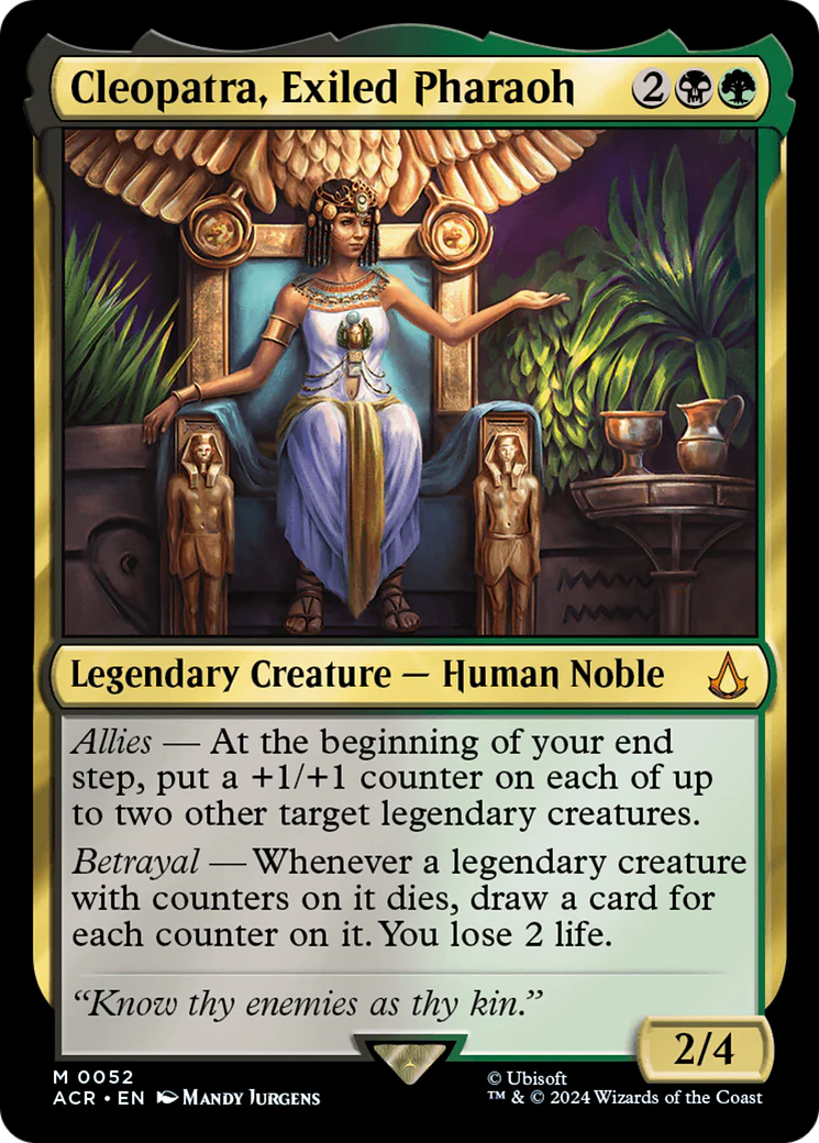 Cleopatra, Exiled Pharaoh (ACR-052) - Assassin's Creed [Mythic]