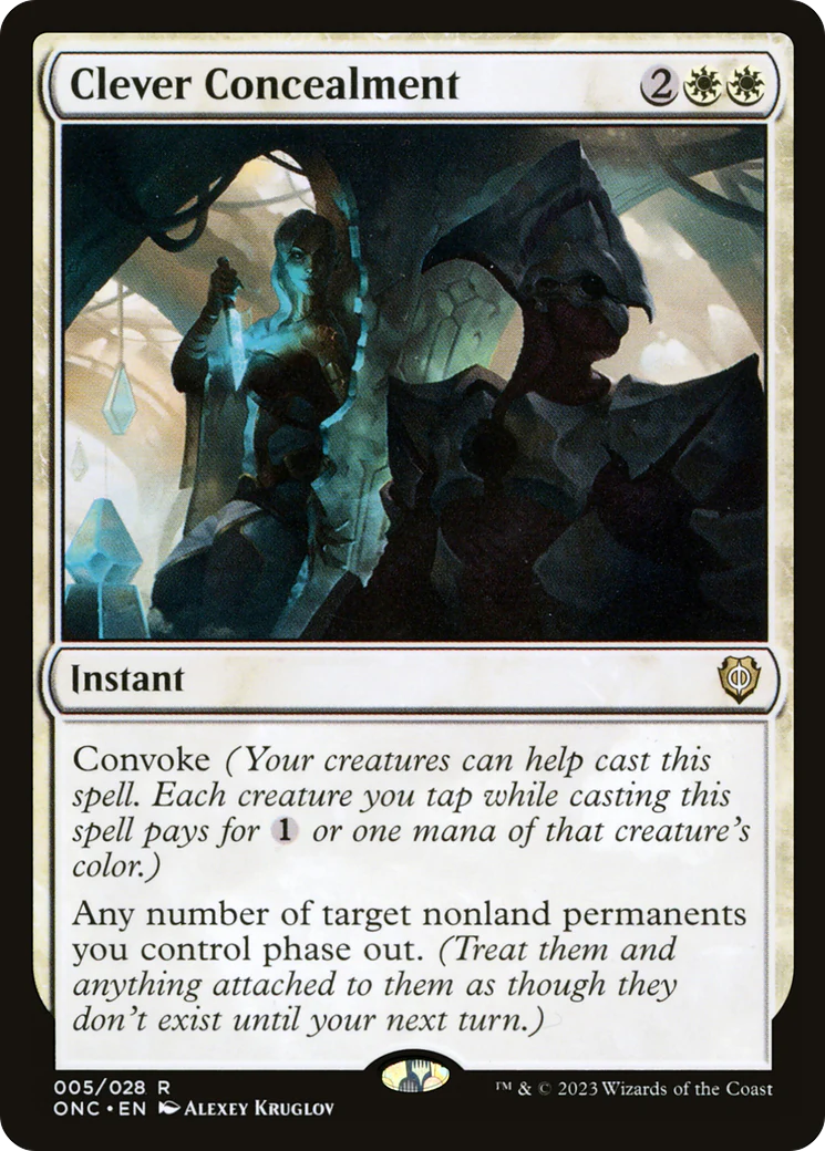 Clever Concealment (ONC-005) - Phyrexia: All Will Be One Commander [Rare]
