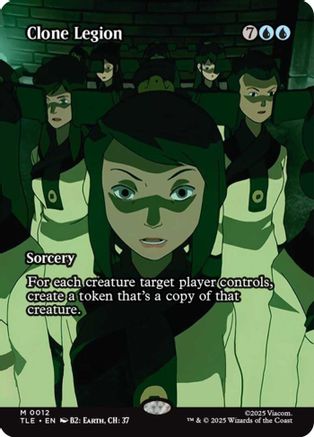 Clone Legion (Borderless) (TLE-012) - Avatar: The Last Airbender: Eternal-Legal [Mythic]