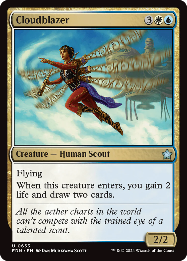 Cloudblazer (FDN-653) - Foundations [Uncommon]