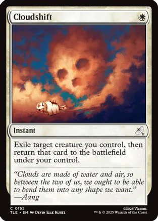 Cloudshift (TLE-152) - Avatar: The Last Airbender: Eternal-Legal Foil [Common]