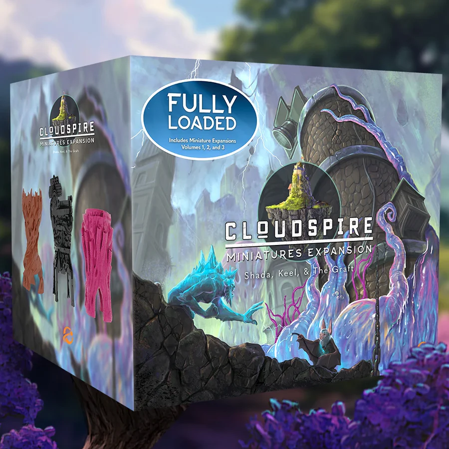 Cloudspire: Fully Loaded Miniatures Expansion