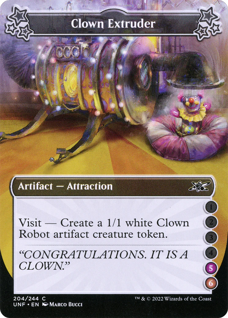 Clown Extruder (UNF-204D) - Unfinity Foil [Common]
