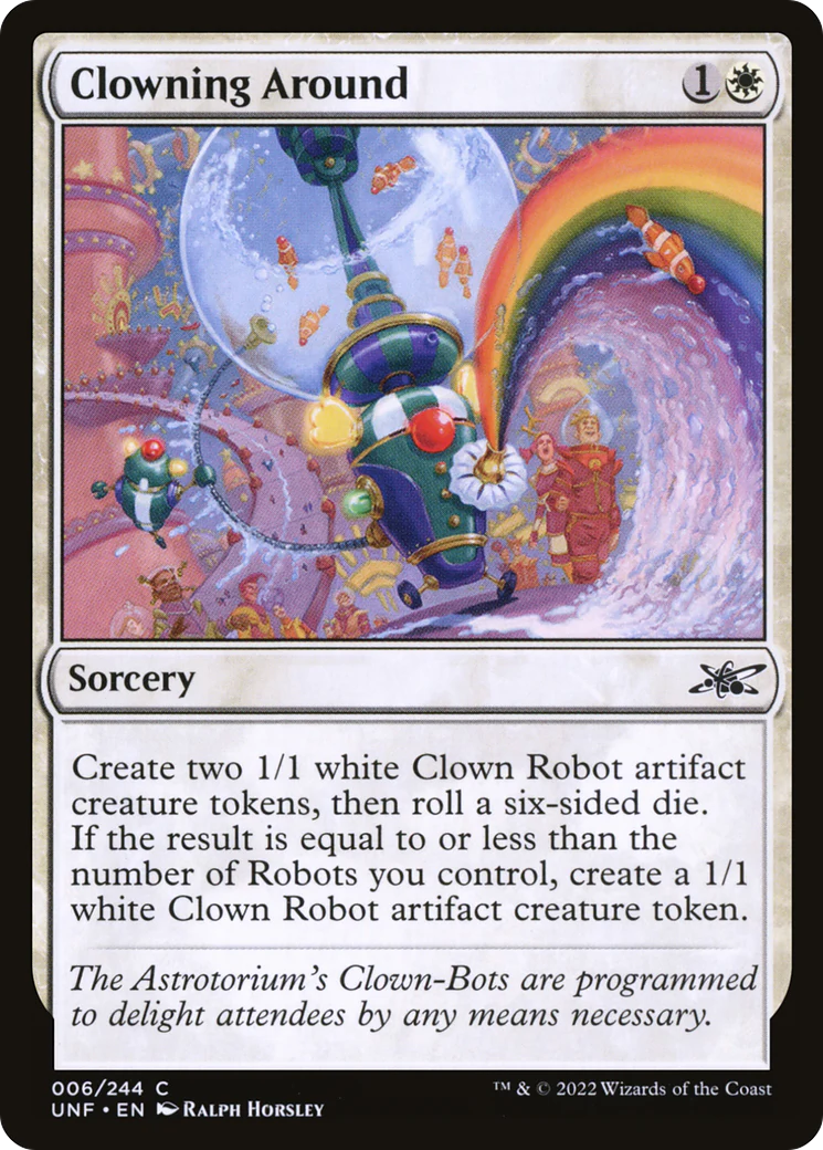 Clowning Around (UNF-006) - Unfinity [Common]