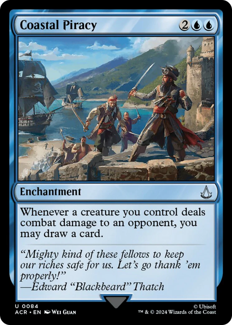 Coastal Piracy (ACR-084) - Assassin's Creed Foil [Uncommon]