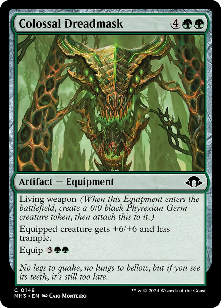Colossal Dreadmask (MH3-148) - Modern Horizons 3 Foil [Common]
