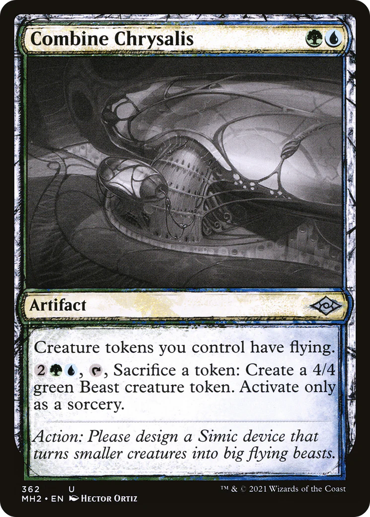 Combine Chrysalis (MH2-362) - Modern Horizons 2: (Showcase) Foil [Uncommon]