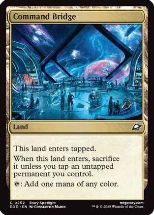 Command Bridge (EOE-252) - Edge of Eternities Foil [Common]