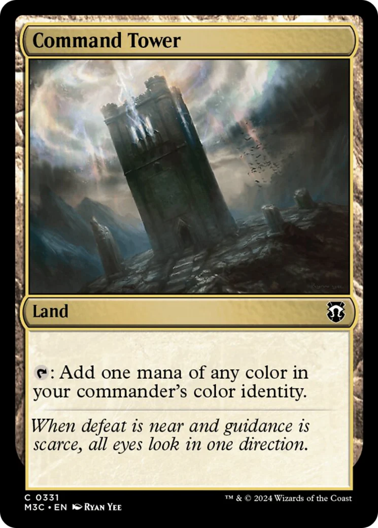 Command Tower (M3C-331) - Modern Horizons 3 Commander [Common]