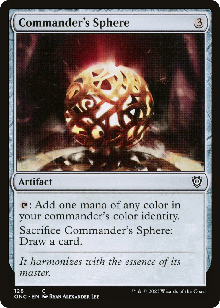 Commander's Sphere (ONC-128) - Phyrexia: All Will Be One Commander [Common]