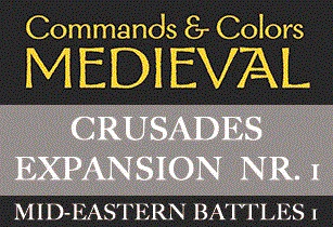 Commands & Colors: Medieval – Expansion #1 Crusades Mid-Eastern Battles I - Image 2