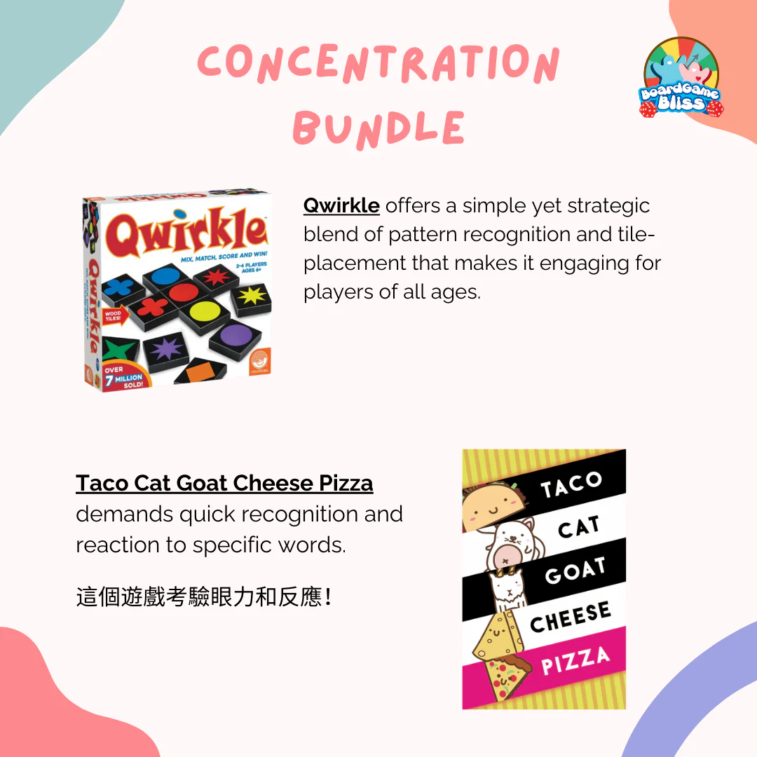 Concentration Boardgame Bundle - Image 2