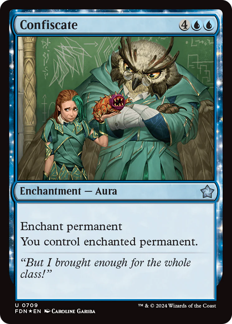 Confiscate (FDN-709) - Foundations [Uncommon]