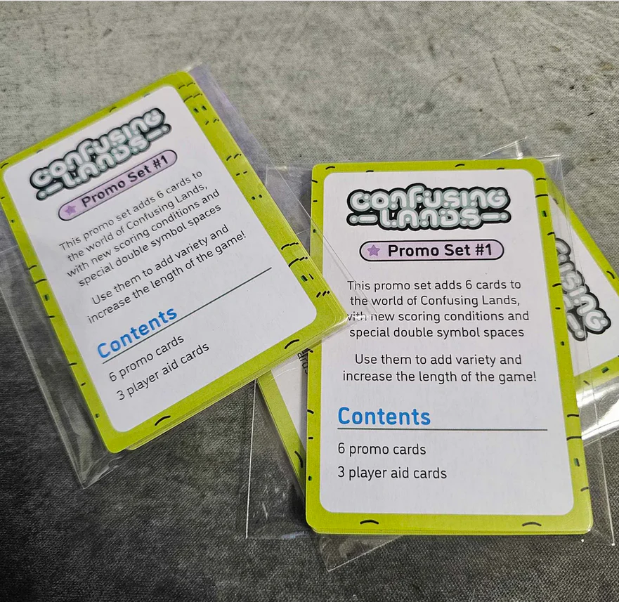 Confusing Lands Promo Cards