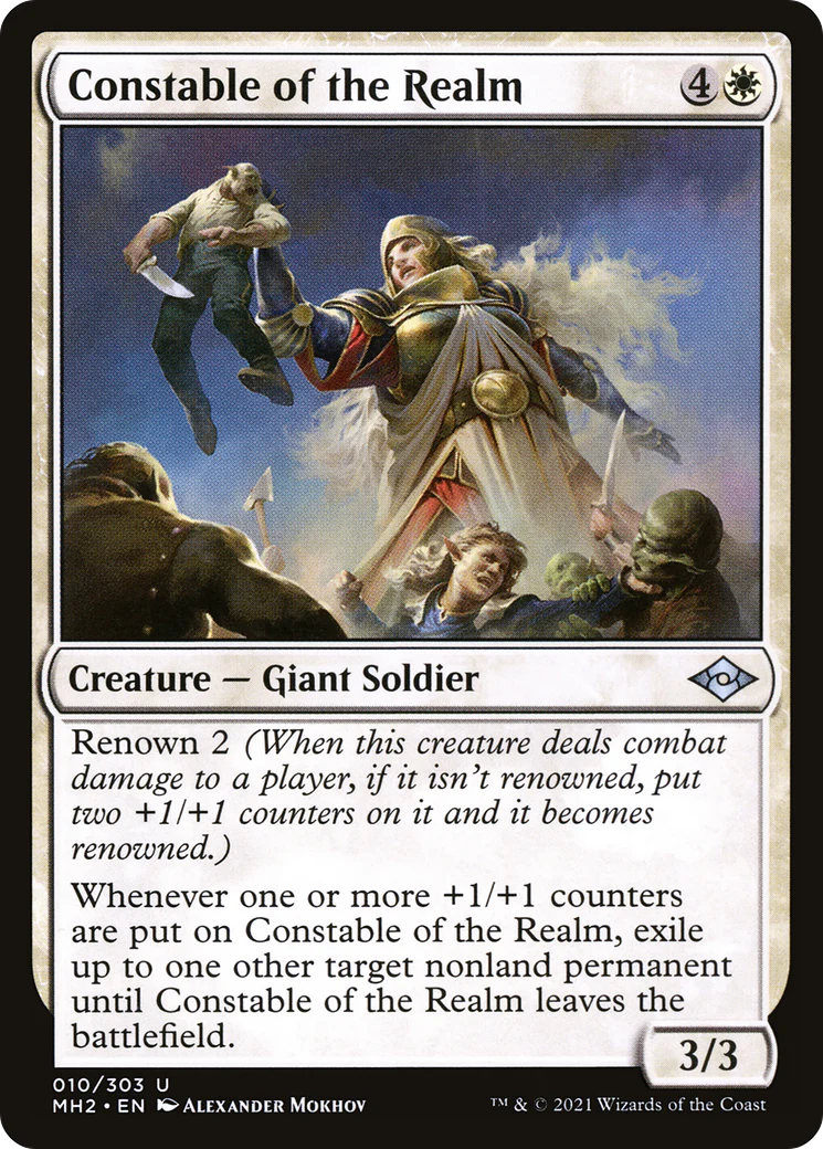 Constable of the Realm (MH2-010) - Modern Horizons 2 [Uncommon]
