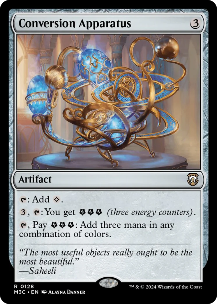 Conversion Apparatus (M3C-128) - Modern Horizons 3 Commander Foil [Rare]