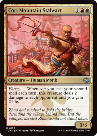 Cori Mountain Stalwart (TDM-175) - Tarkir: Dragonstorm Foil [Uncommon]