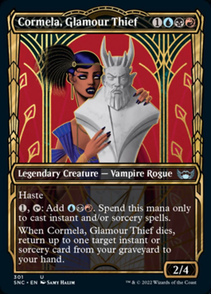 Cormela, Glamour Thief (SNC-301) - Streets of New Capenna: (Showcase) [Uncommon]