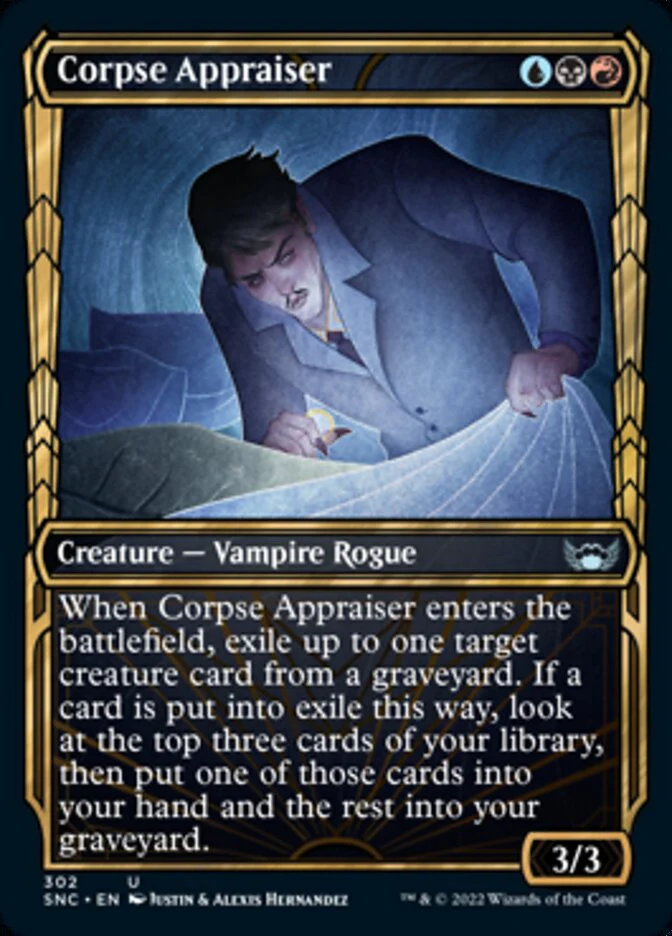 Corpse Appraiser (SNC-302) - Streets of New Capenna: (Showcase) [Uncommon]