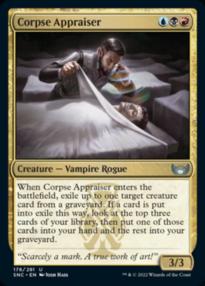 Corpse Appraiser (SNC-178) - Streets of New Capenna [Uncommon]