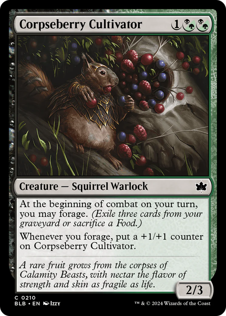 Corpseberry Cultivator (BLB-210) - Bloomburrow [Common]