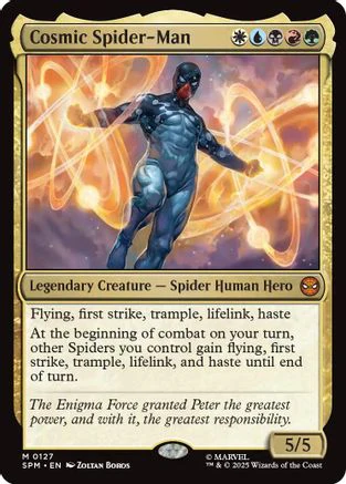 Cosmic Spider-Man (SPM-127) - Marvel's Spider-Man [Mythic]