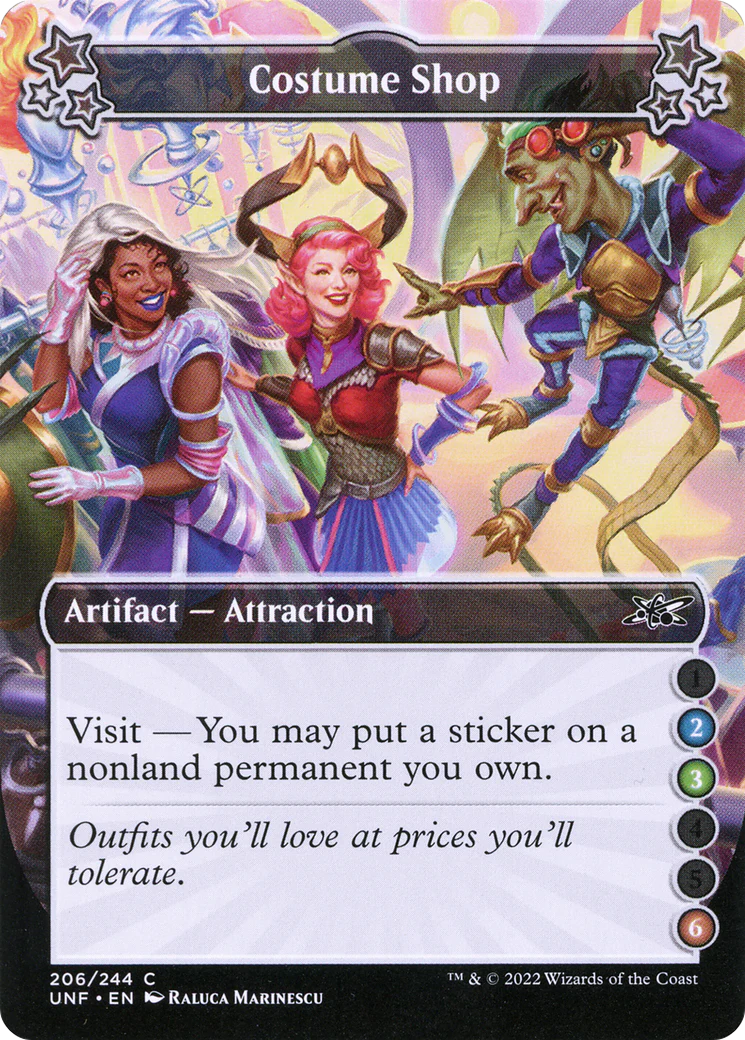 Costume Shop (UNF-206A) - Unfinity [Common]