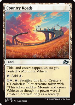 Country Roads (DFT-253) - Aetherdrift Foil [Uncommon]