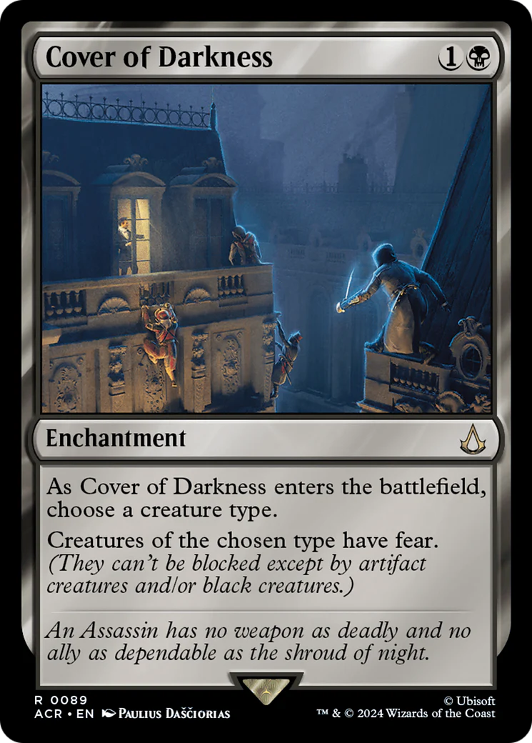 Cover of Darkness (ACR-089) - Assassin's Creed Foil [Rare]