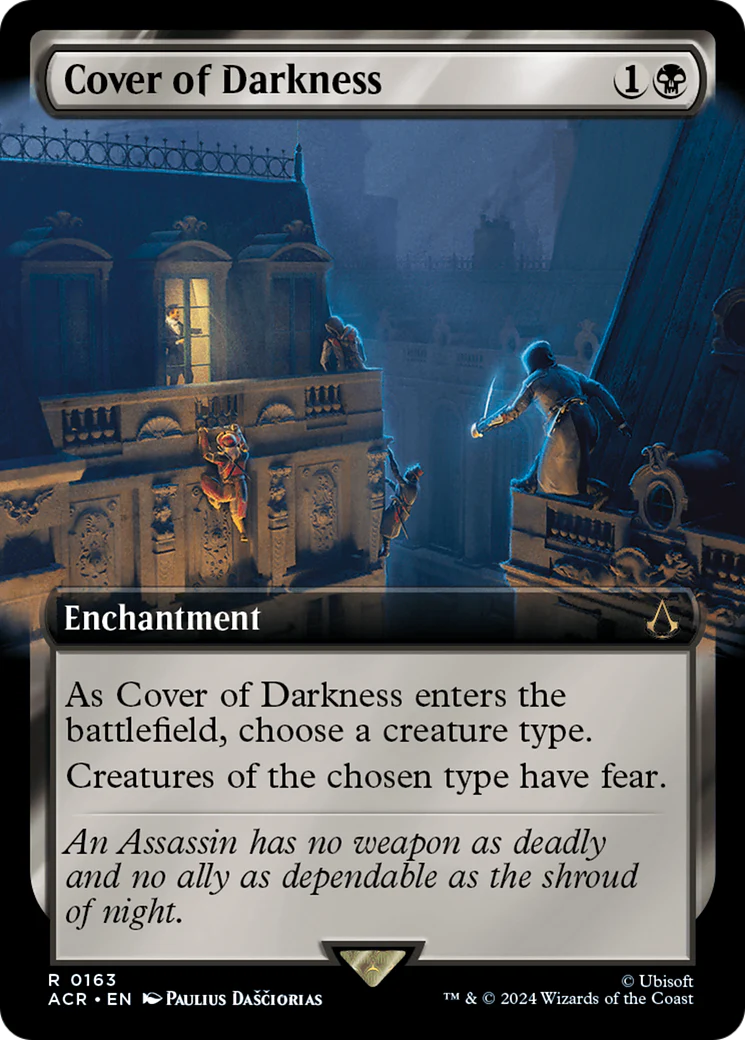 Cover of Darkness (ACR-163) - Assassin's Creed: (Extended Art) [Rare]